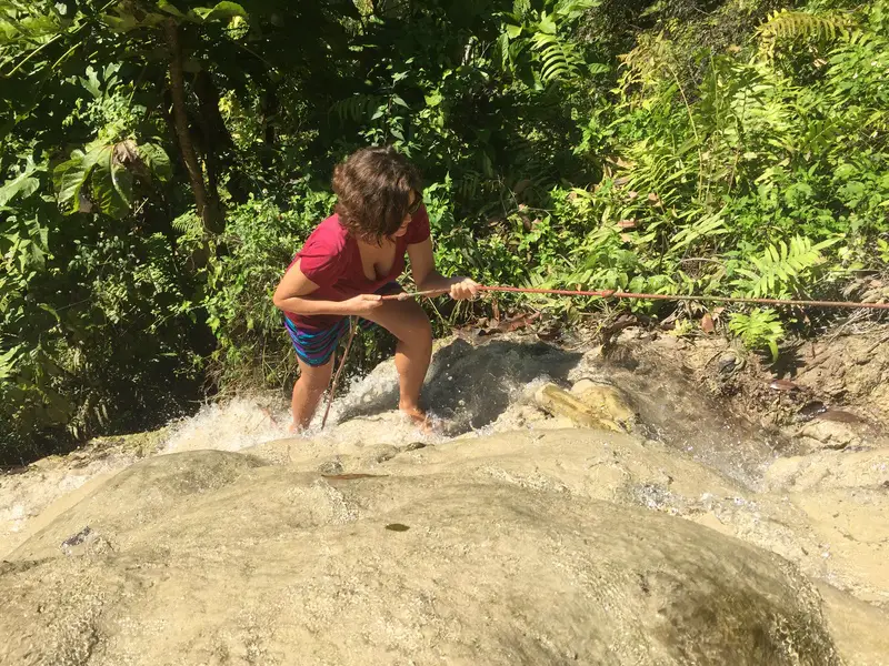 assitance on the waterfalls near chiang mai