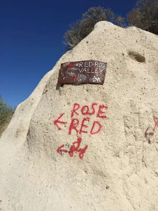 Easy enough to follow directions for hiking in Cappadocia