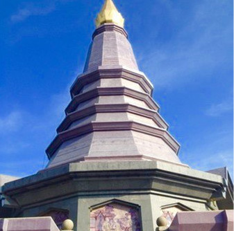 Stupa on Doi Inthanon Mountain