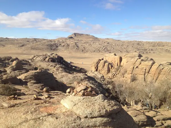 The granite mountains