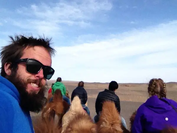 Camel selfie required