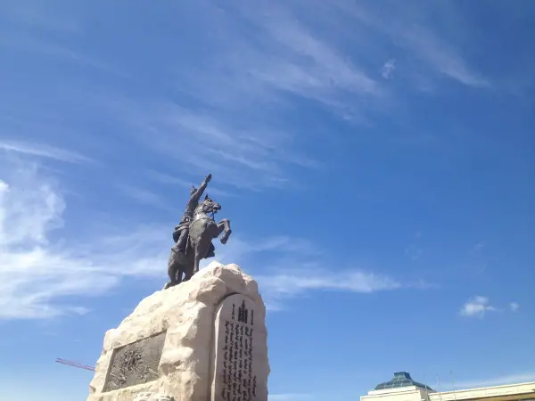 Chengus Khan Statue