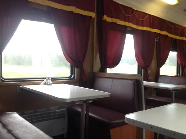 Train Restaurant Car