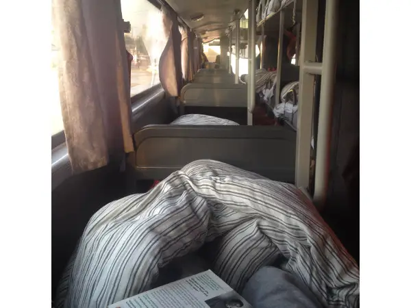 A very nice sleeper bus!