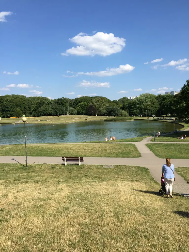 Health park lake