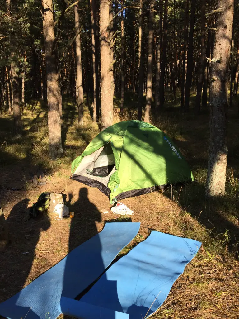 Managed to go free camping near the beach