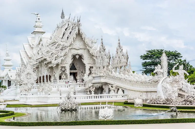 white temple