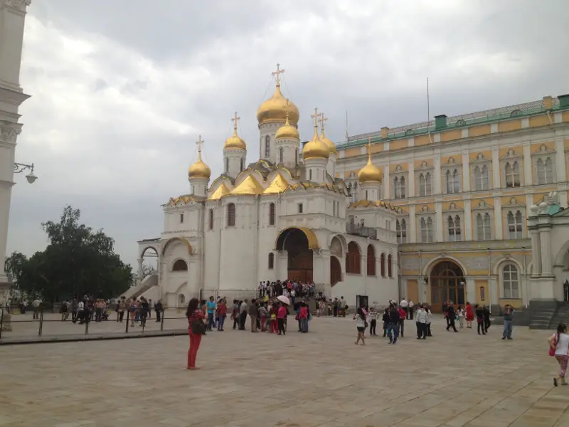 One of several attractions in Moscow's Kremlin
