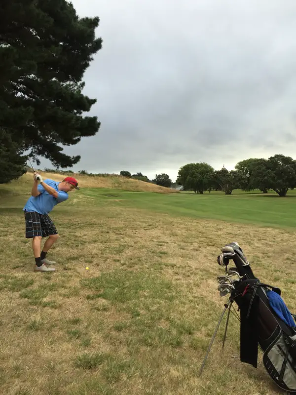 The 9th at Waikanae Golf Club