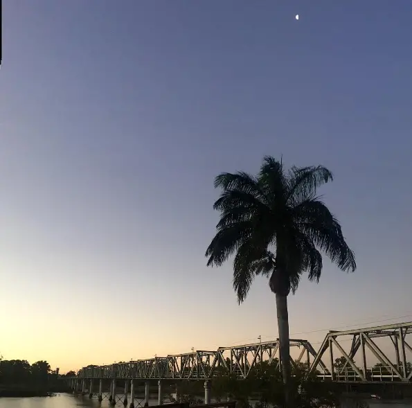 A peaceful evening on the Burnett river