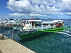 one of the ferries from surigao