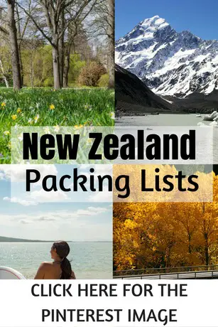 new zealand packing list pinterest