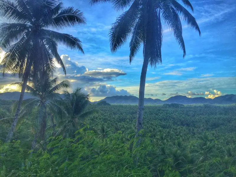 one of the best views in siargao