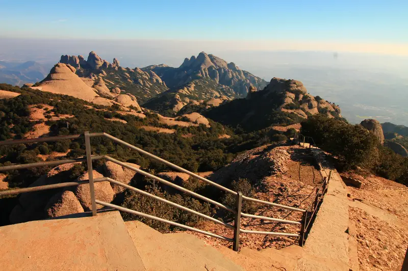 montserrat hiking views