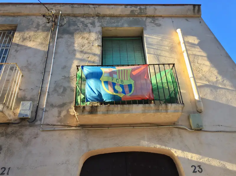 fc barcelona flag