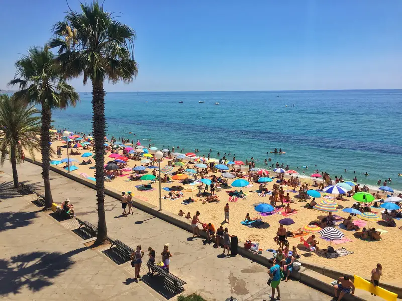 topless beaches barcelona