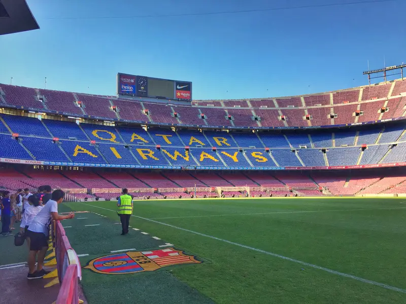 ground floor at camp nou