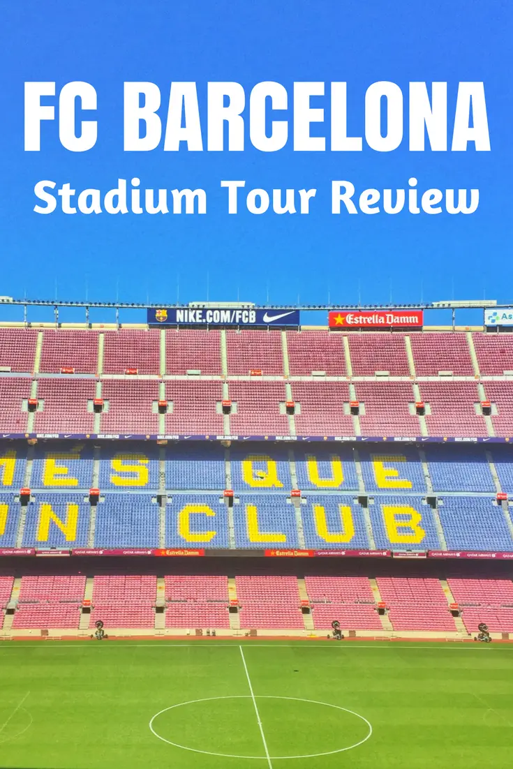 camp nou tour review pin