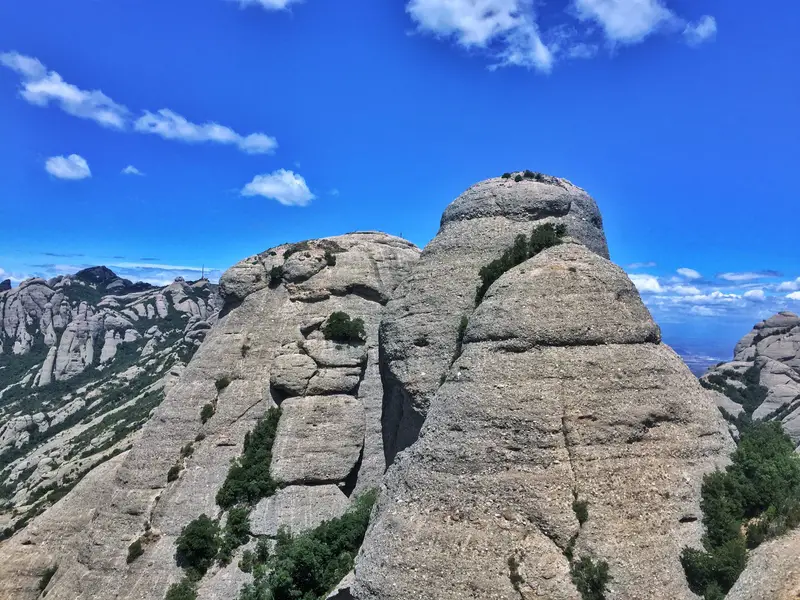 hiking Montserrat