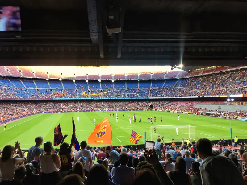 barcelona exhibition match at camp nou 2017