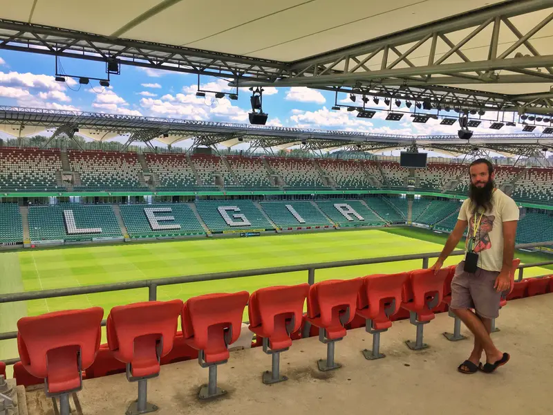 legia warsaw stadium tour