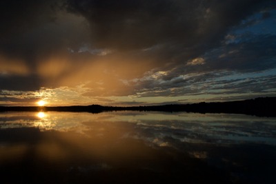 sweden sunset