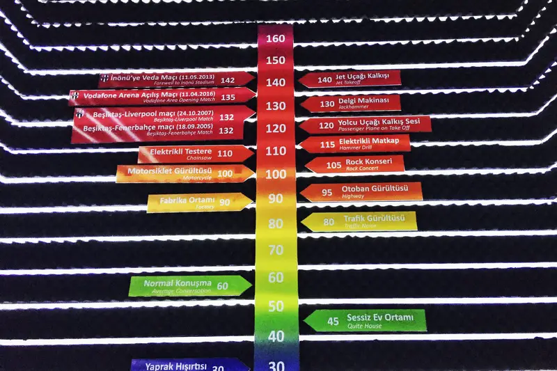 besiktas crowd noise game at museum