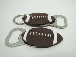 football bottle opener handmade