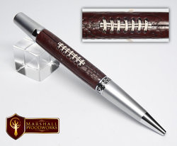 handmade football pen