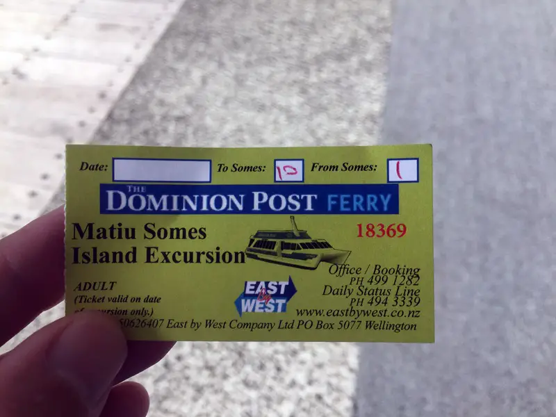 ferry ticket