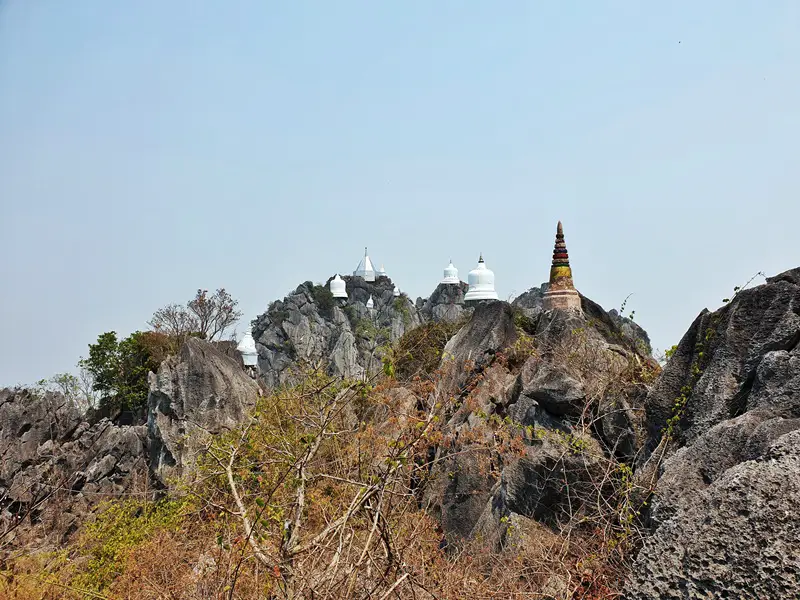 the floating pagodas